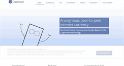Desktop Screenshot of dashcoin.info